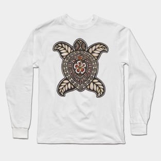 Hibiscus turtles Long Sleeve T-Shirt